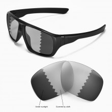 Walleva Transition​/Photochro​mic Polarized Replacement Lenses for Oakley Dispatch(OO9090 Series) Sunglasses
